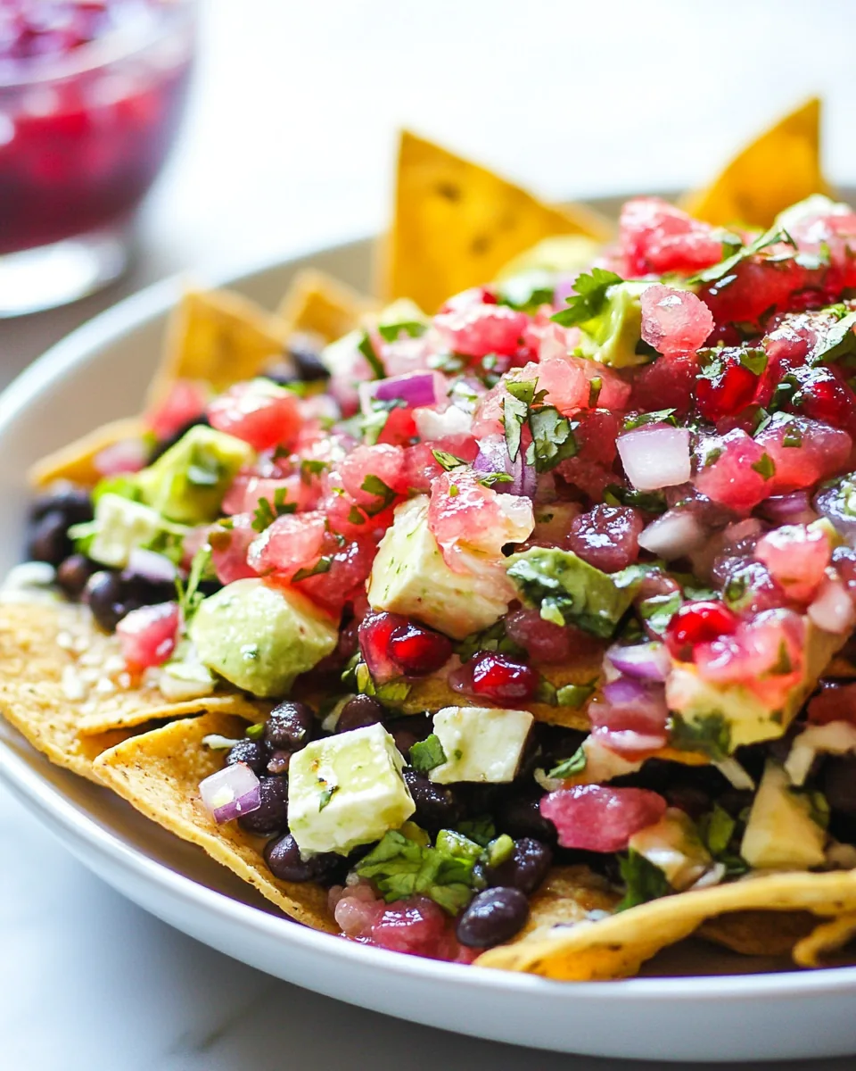 Black Bean Nachos