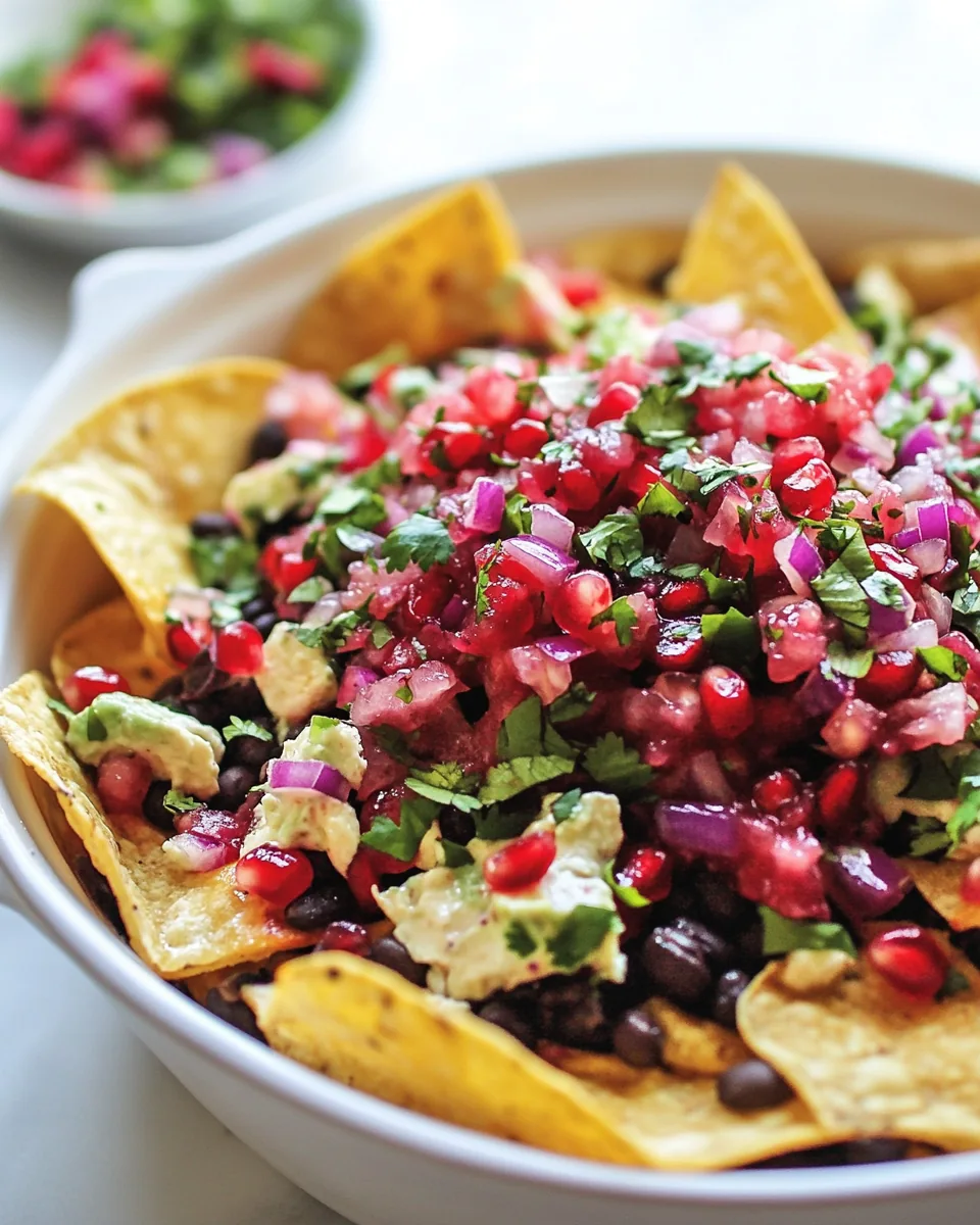 Black Bean Nachos
