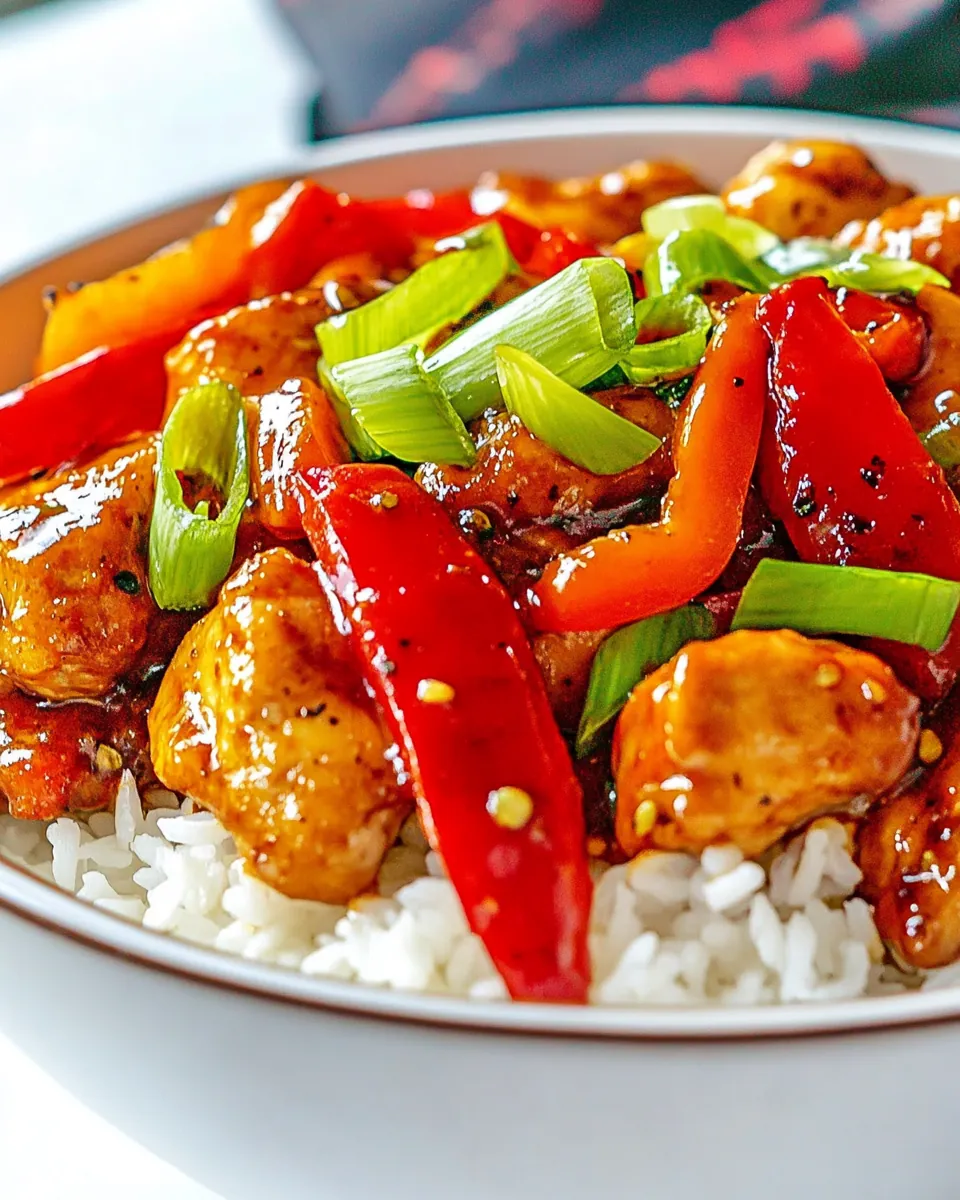 Black Pepper Chicken