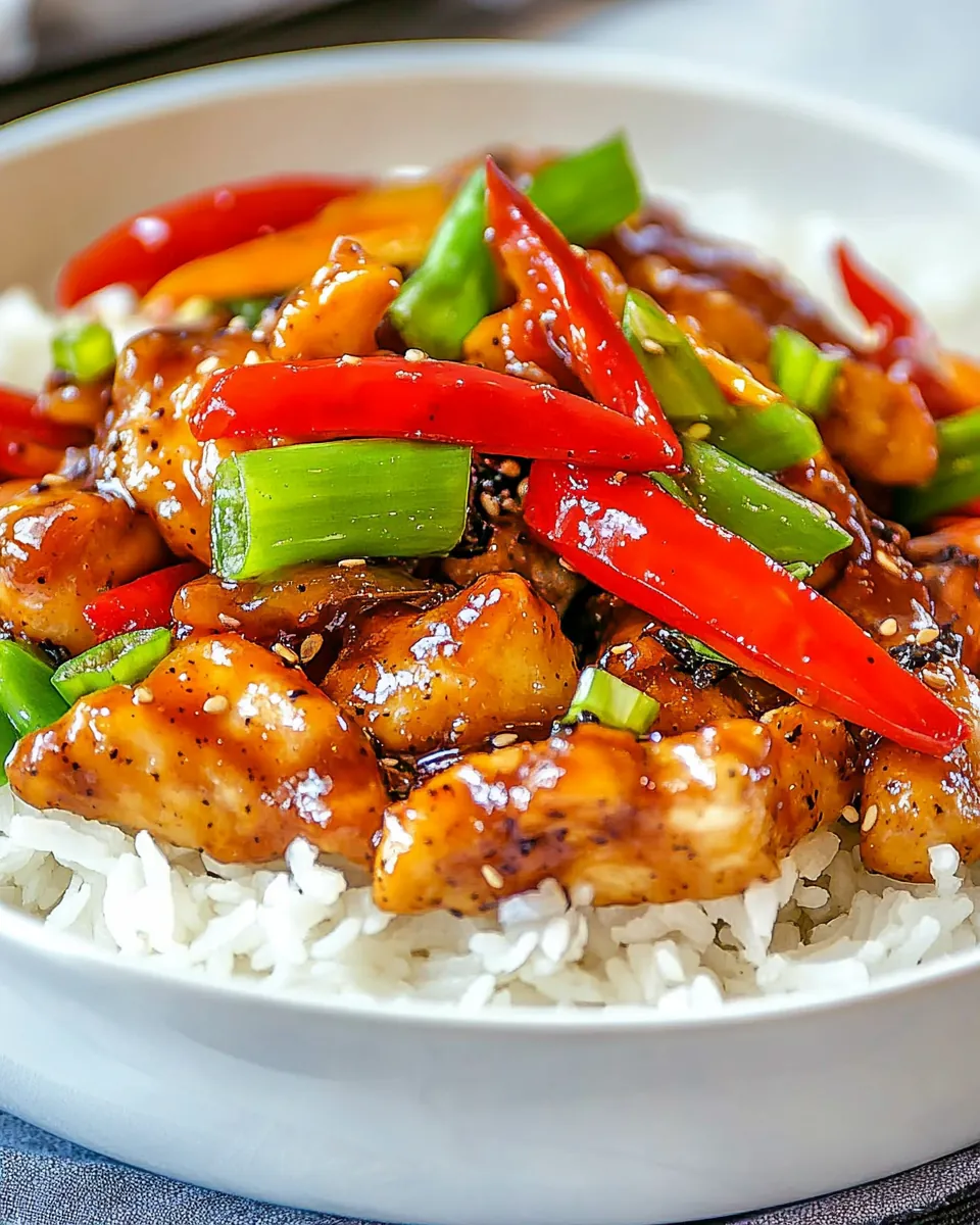 Black Pepper Chicken