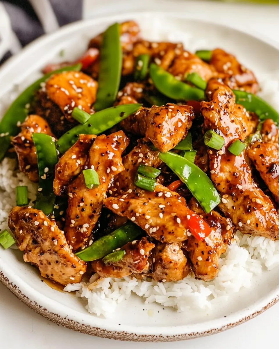 Black Pepper Chicken