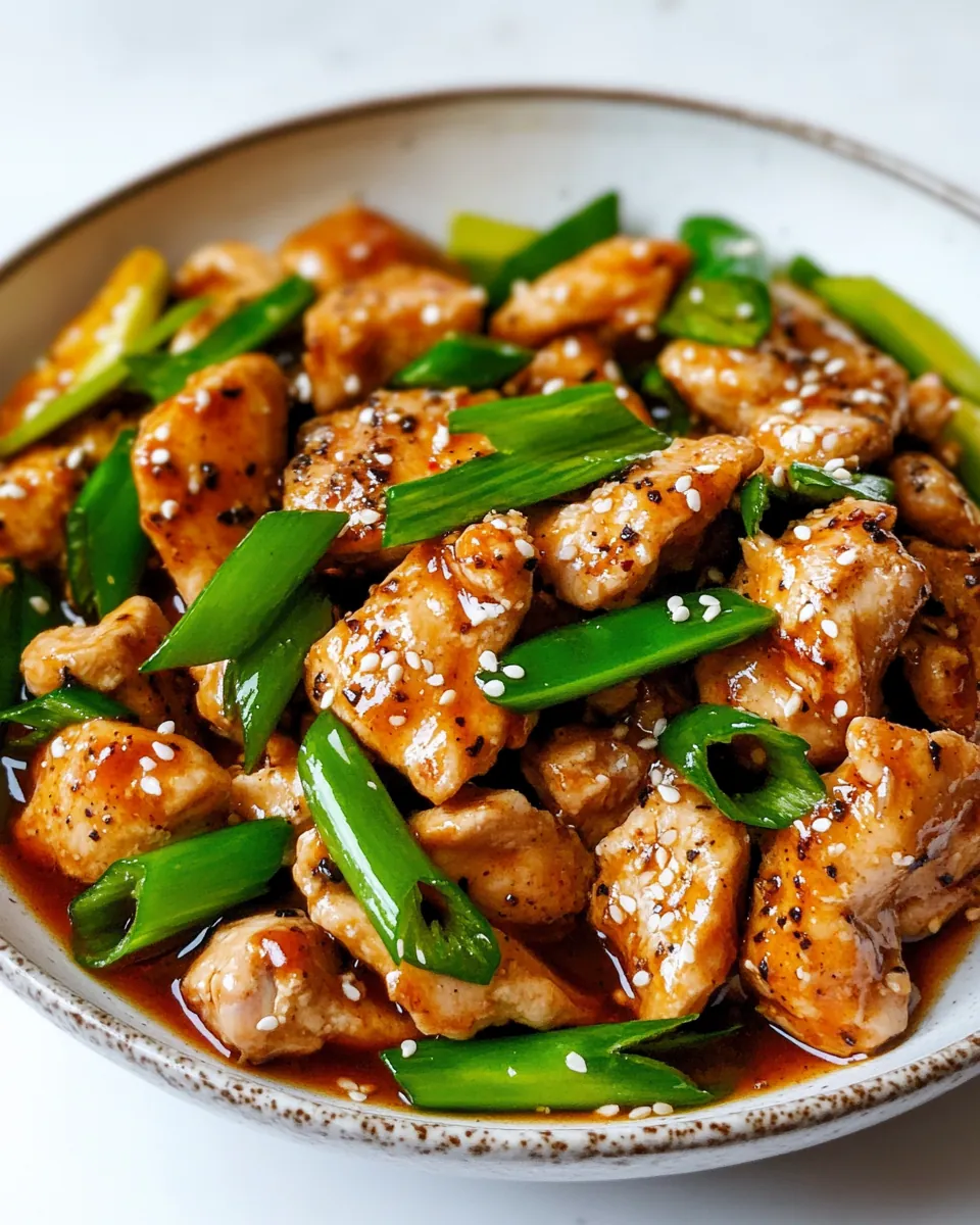 Black Pepper Chicken