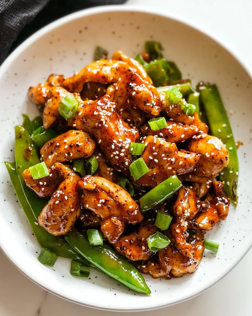 Black Pepper Chicken