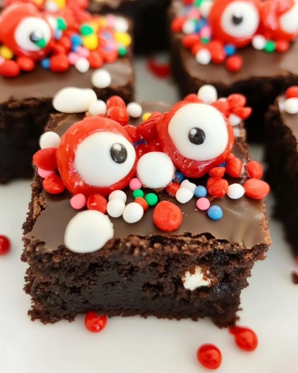 Black Widow Brownie Bites