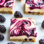 Blackberry Cheesecake Bars