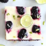 Blackberry Lime Bars