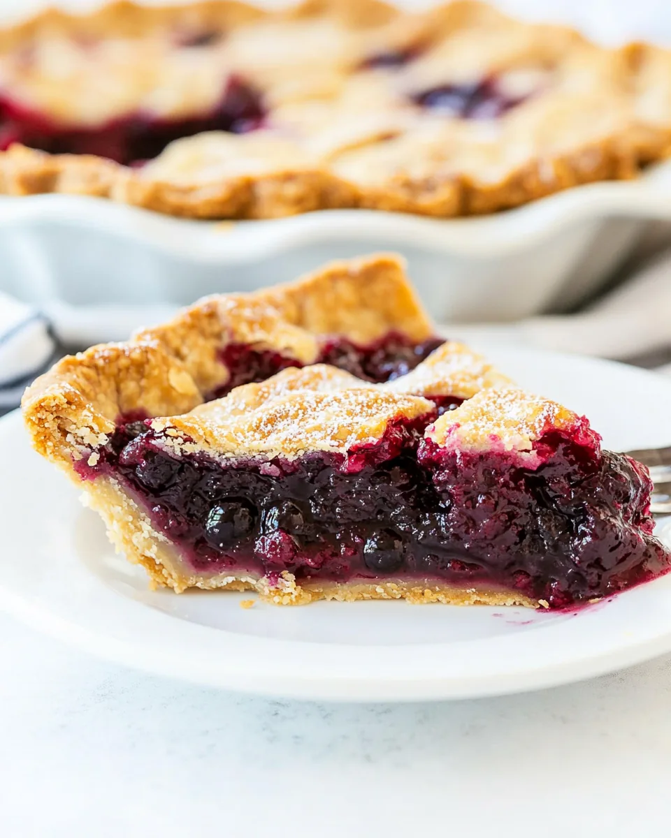 Blackberry Pie