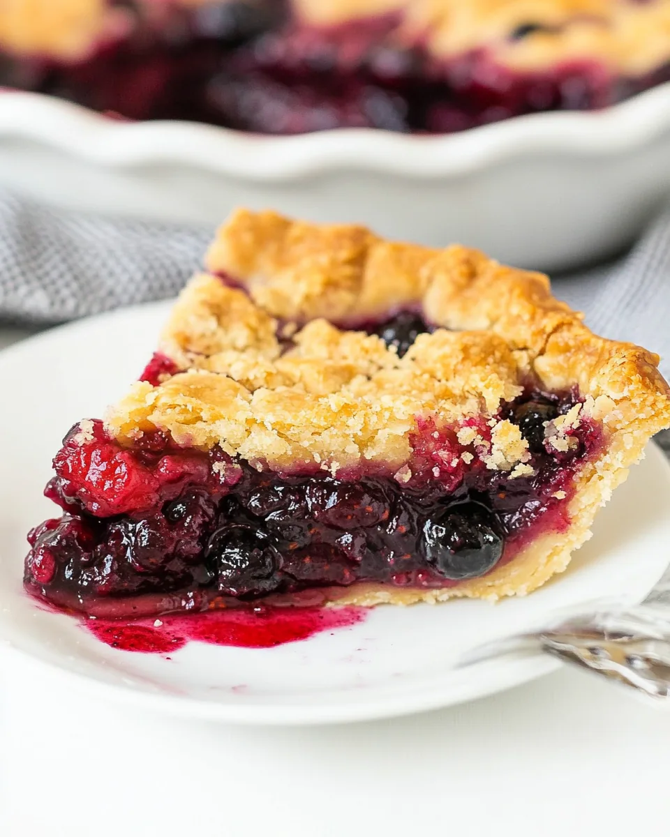 Blackberry Pie