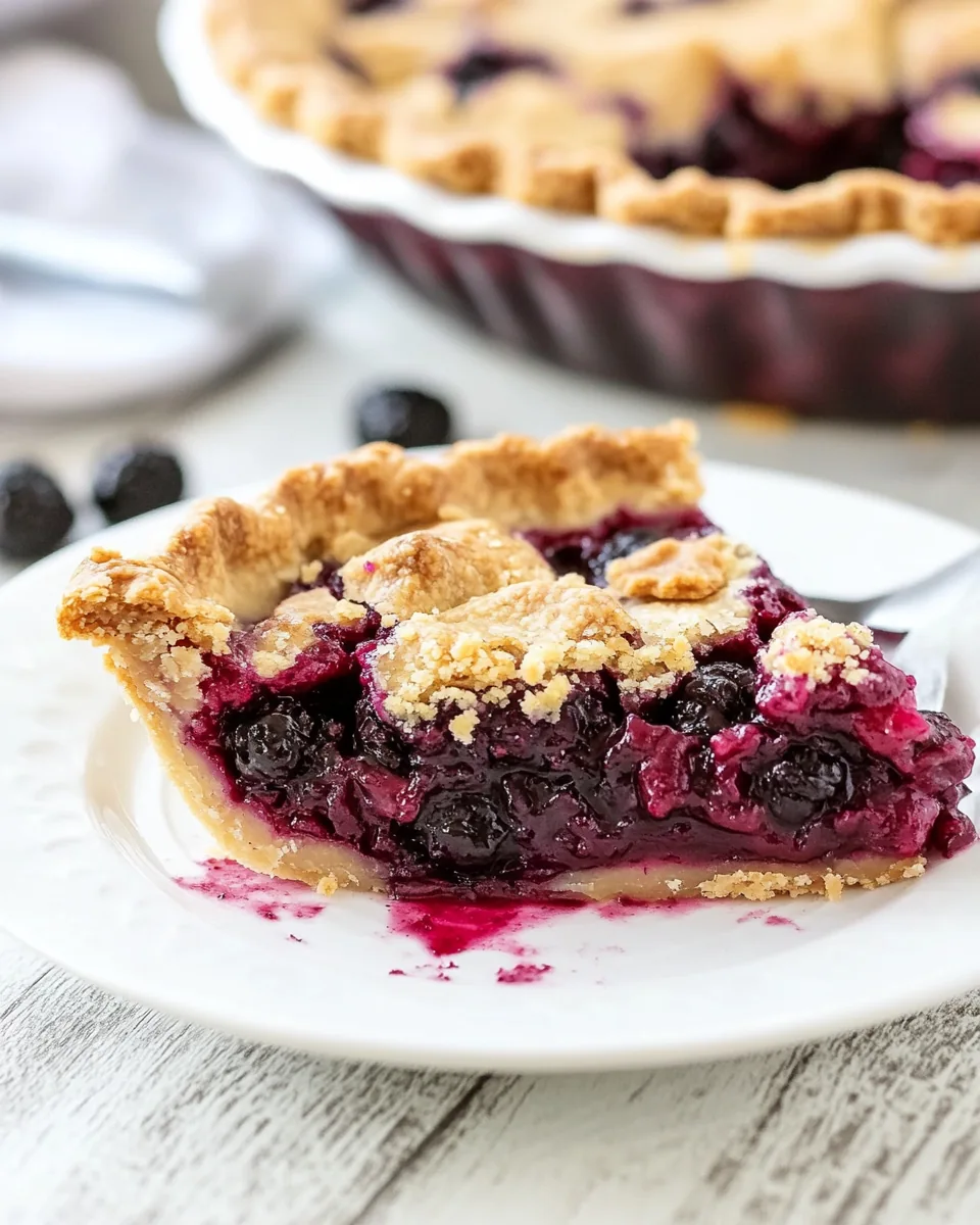 Blackberry Pie