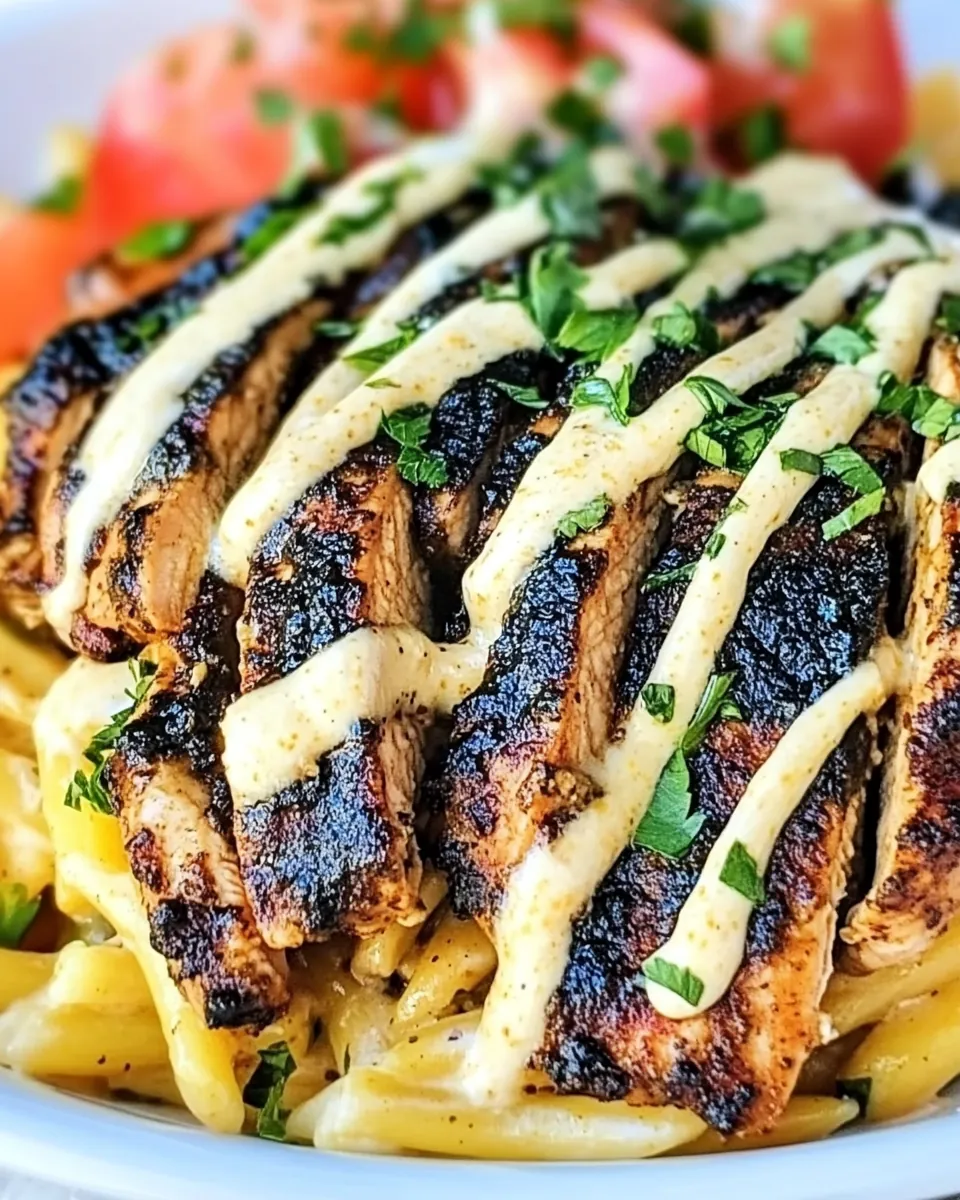 Blackened Chicken Alfredo