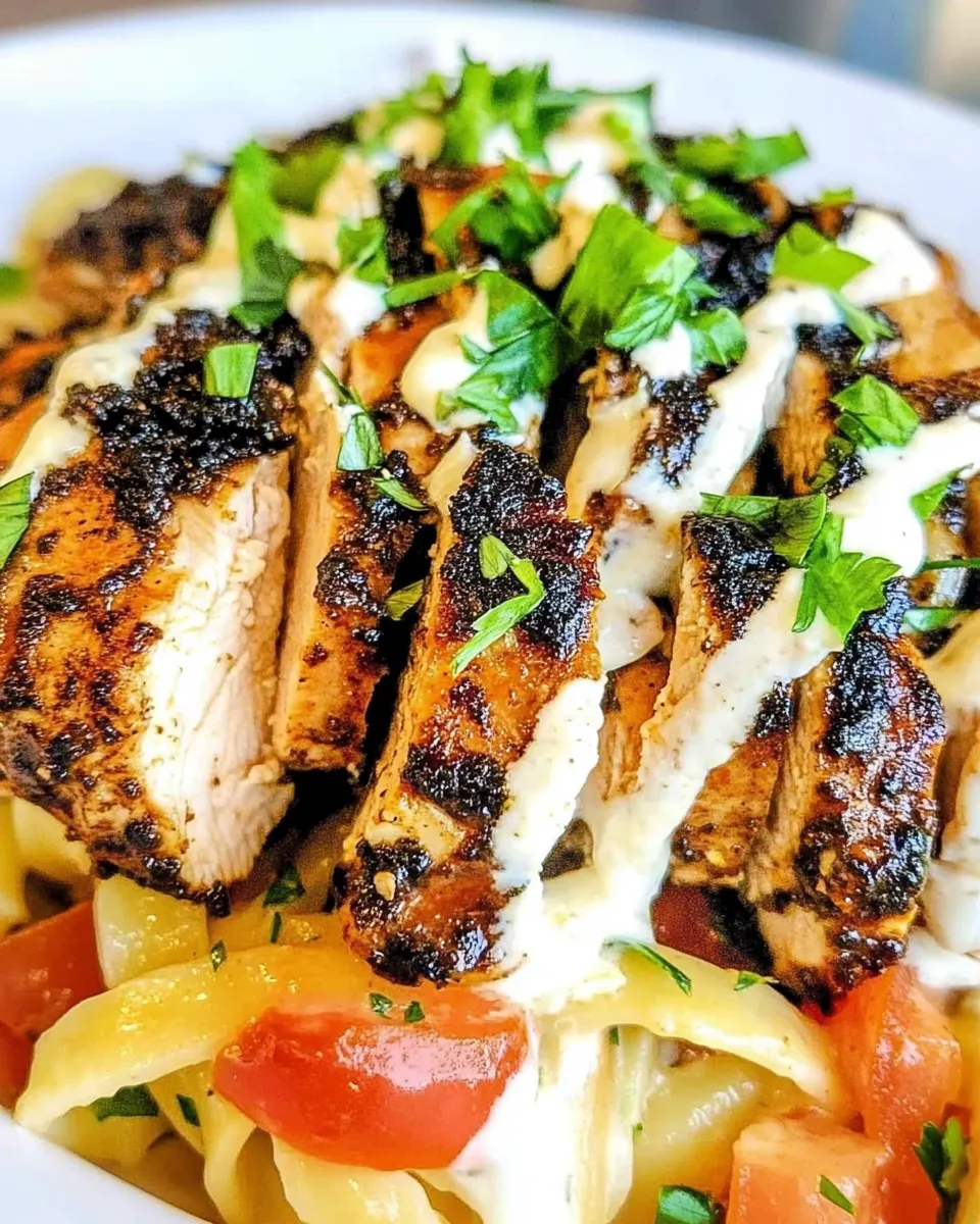 Blackened Chicken Alfredo