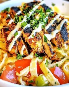 Blackened Chicken Alfredo