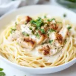Blackened Chicken Alfredo Pasta