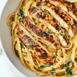 Blackened Chicken Alfredo