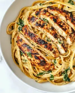 Blackened Chicken Alfredo
