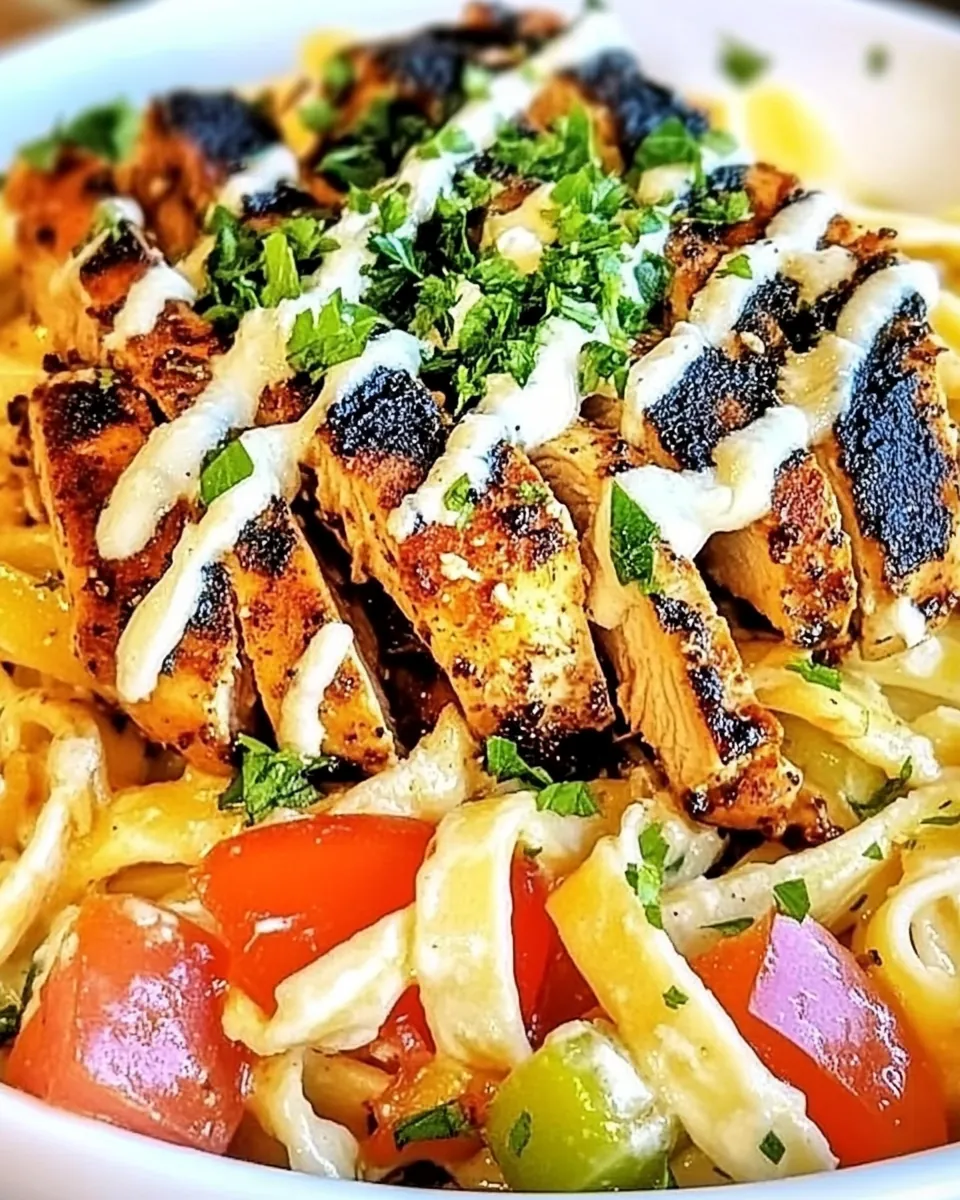 Blackened Chicken Alfredo