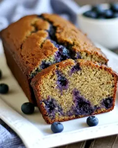 Blueberry Banana Bread