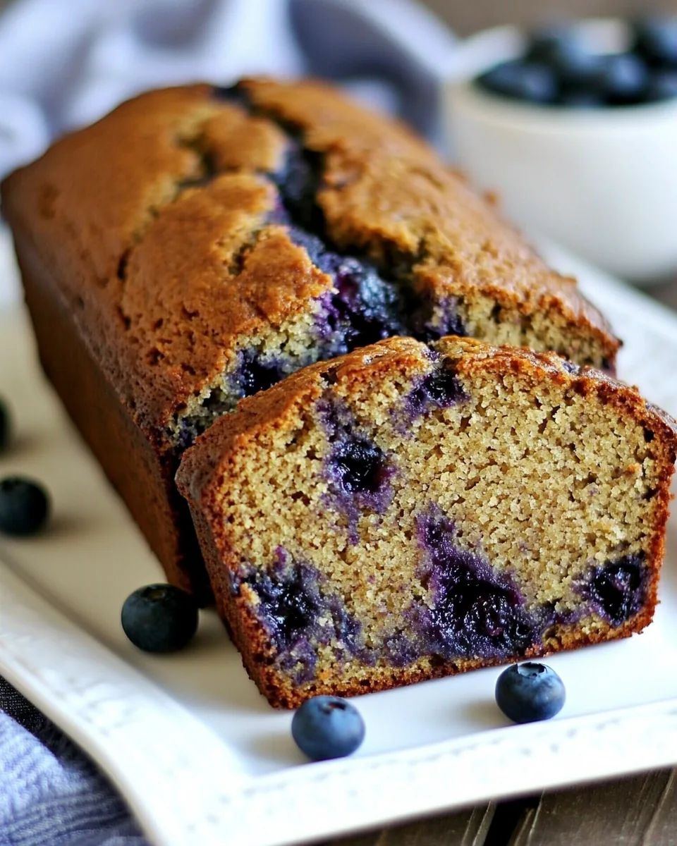 Blueberry Banana Bread