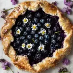 Blueberry Chamomile Galette