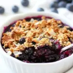 Blueberry Coconut Crisp