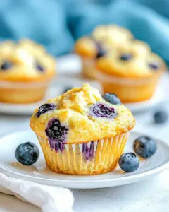 Blueberry Cream Cheese Muffins