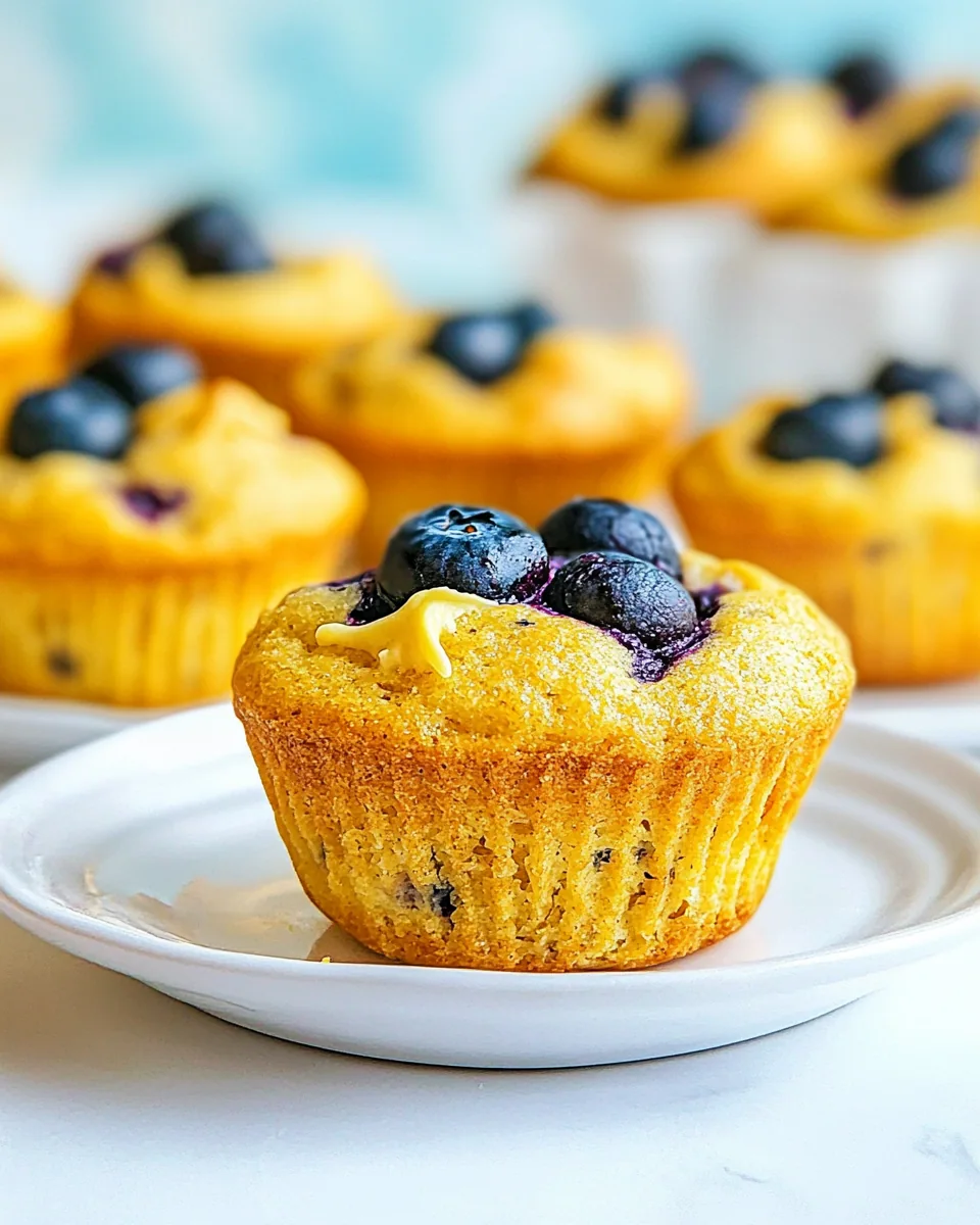 Blueberry Cream Cheese Muffins