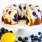 Blueberry Pound Cake
