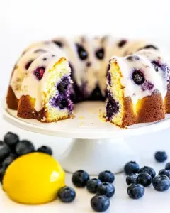Blueberry Pound Cake