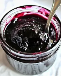 Blueberry Refrigerator Jam