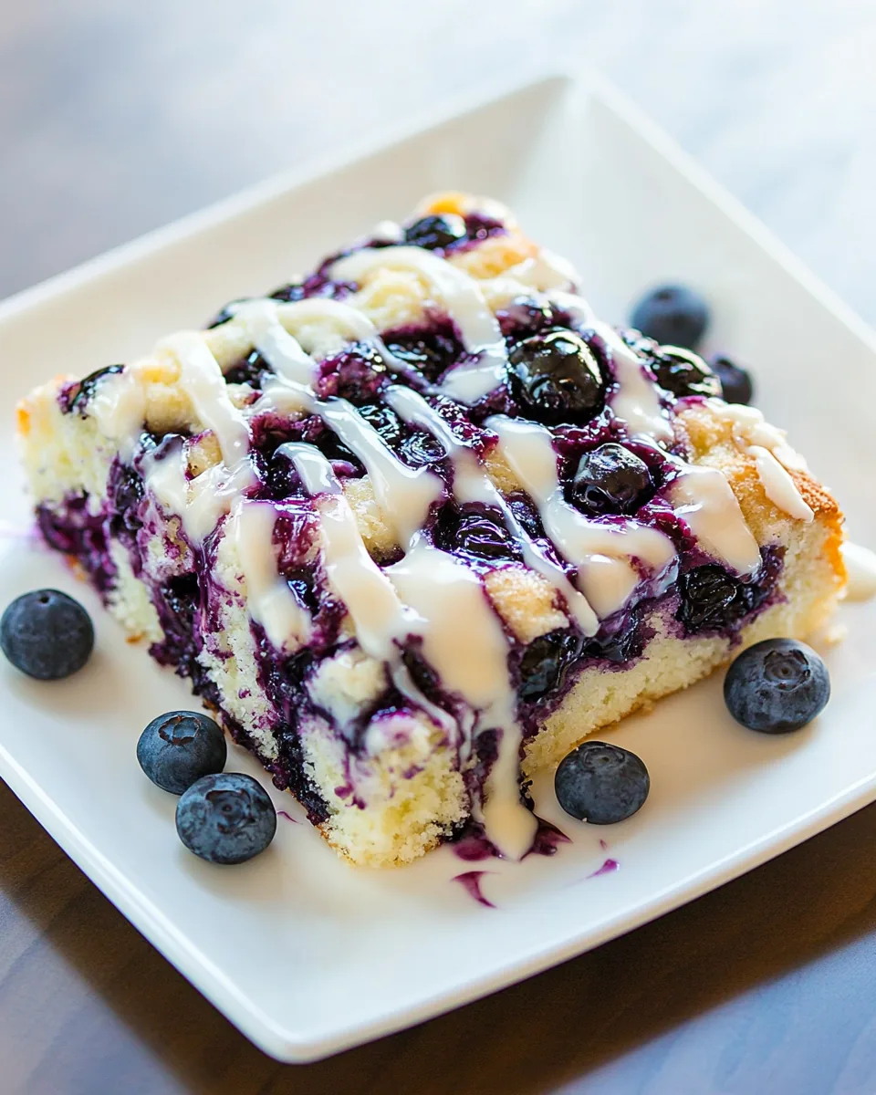 Blueberry Yogurt Cake