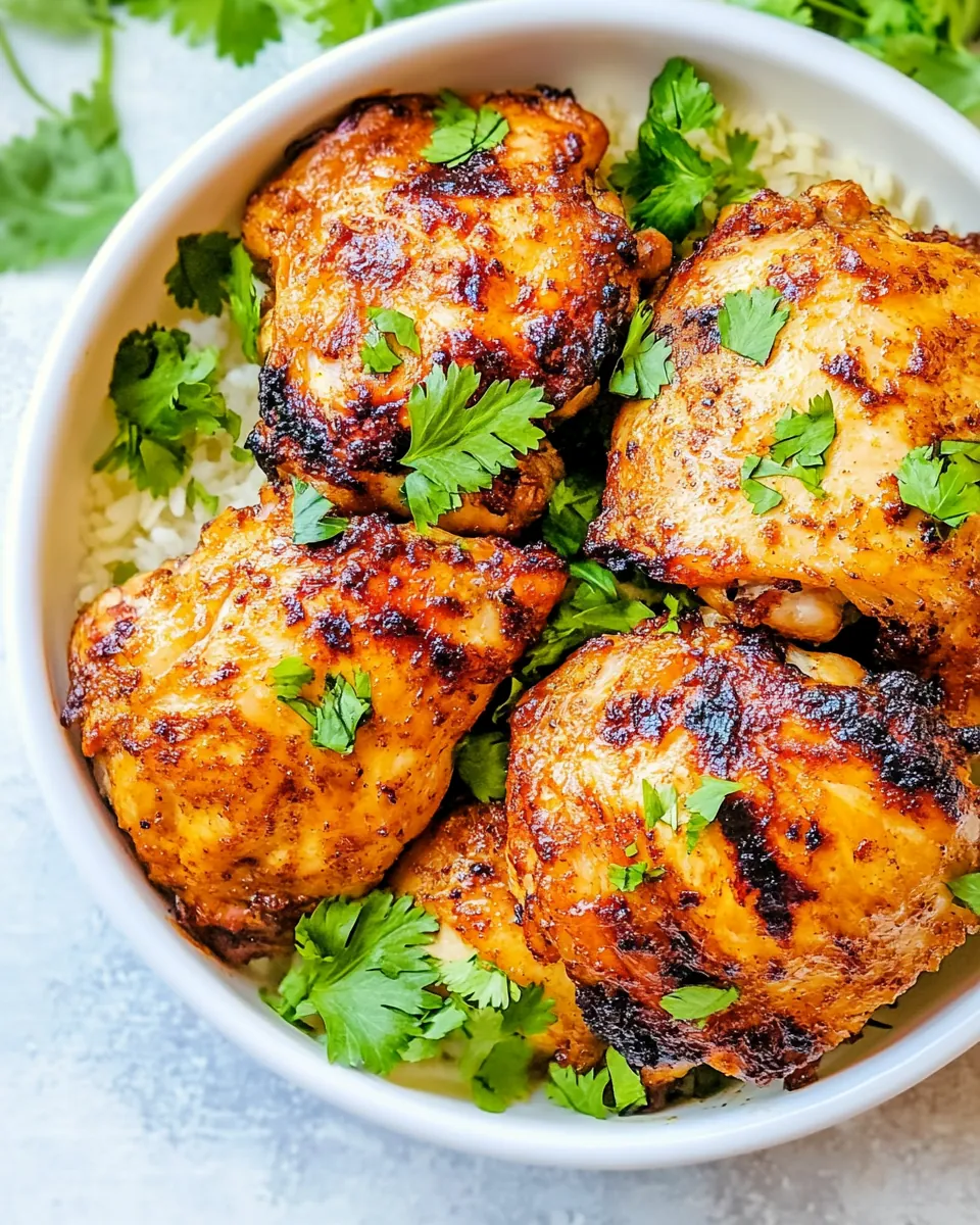 Boneless Air Fryer Chicken Thighs