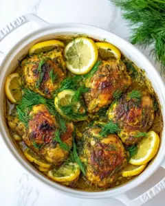 Braised Lemon Chicken
