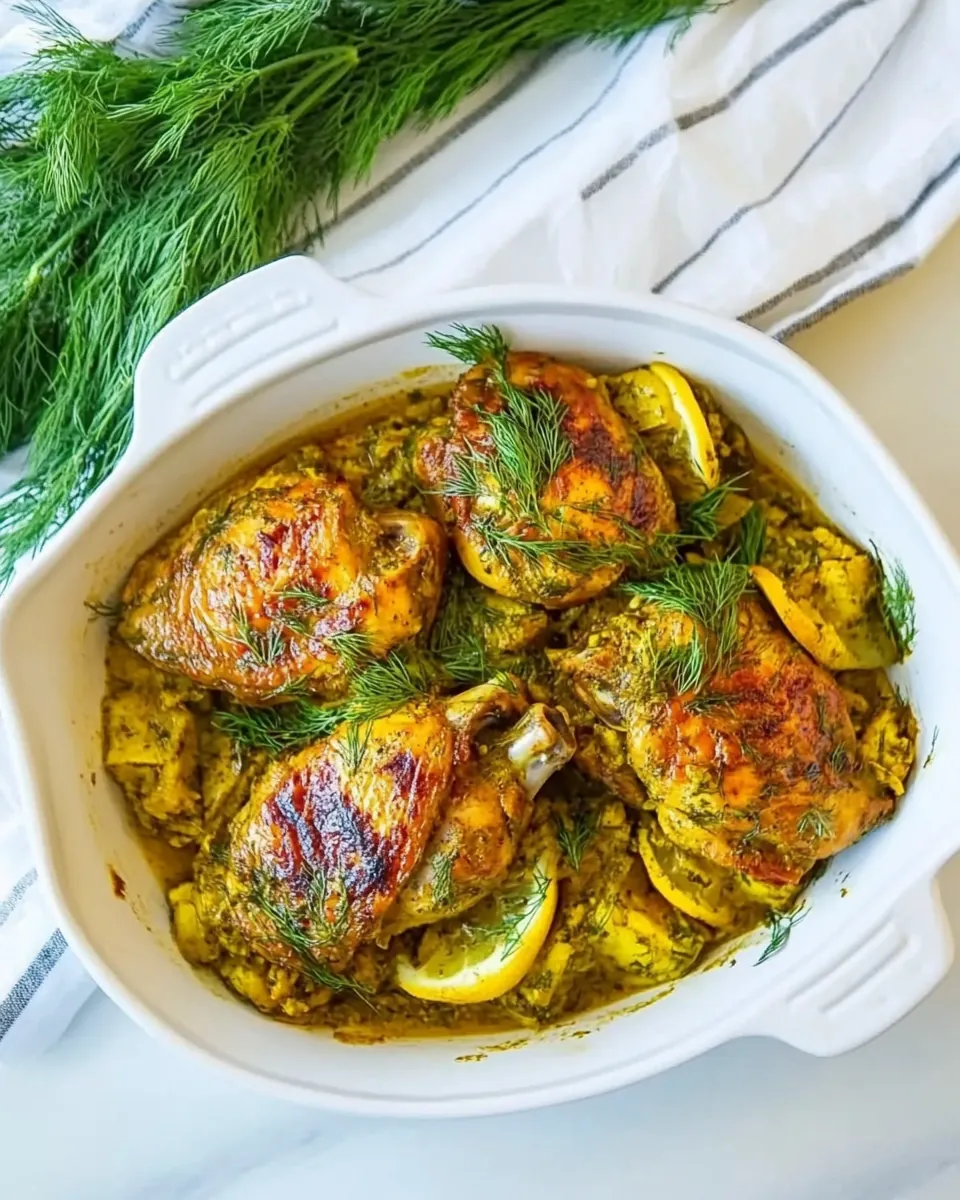 Braised Lemon Chicken