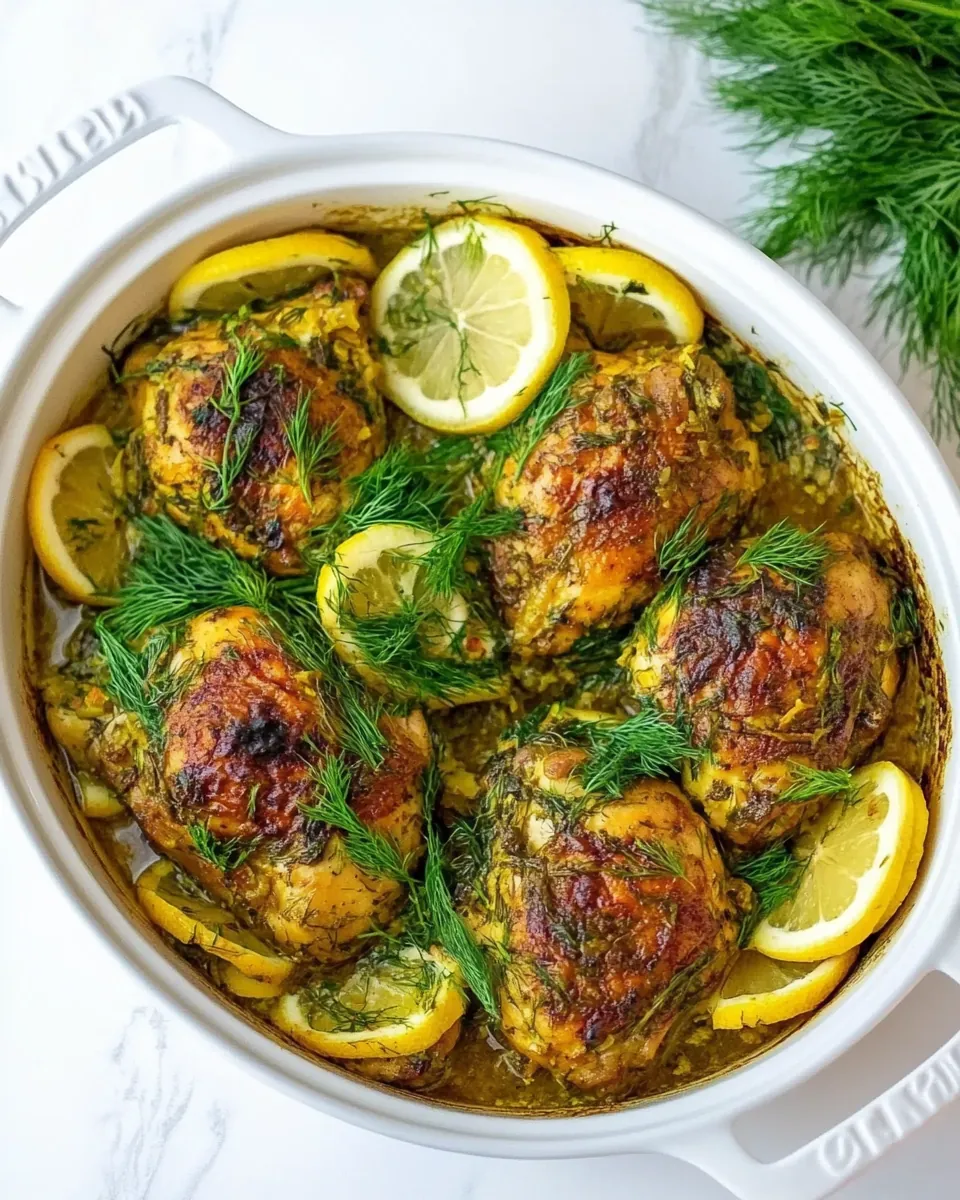 Braised Lemon Chicken
