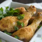 Breaded Baked Chicken Drumsticks