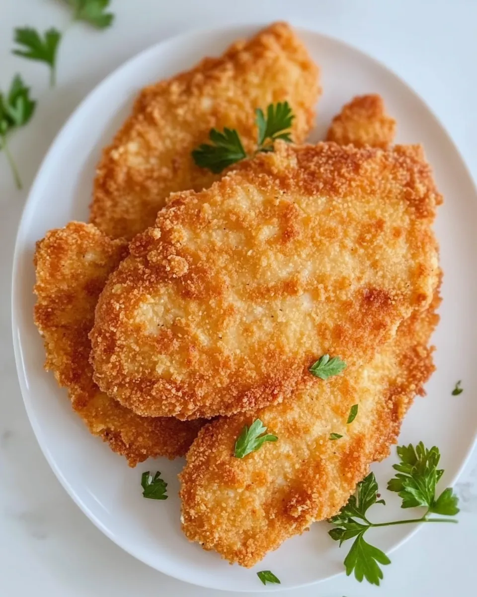 Breaded Chicken Cutlets