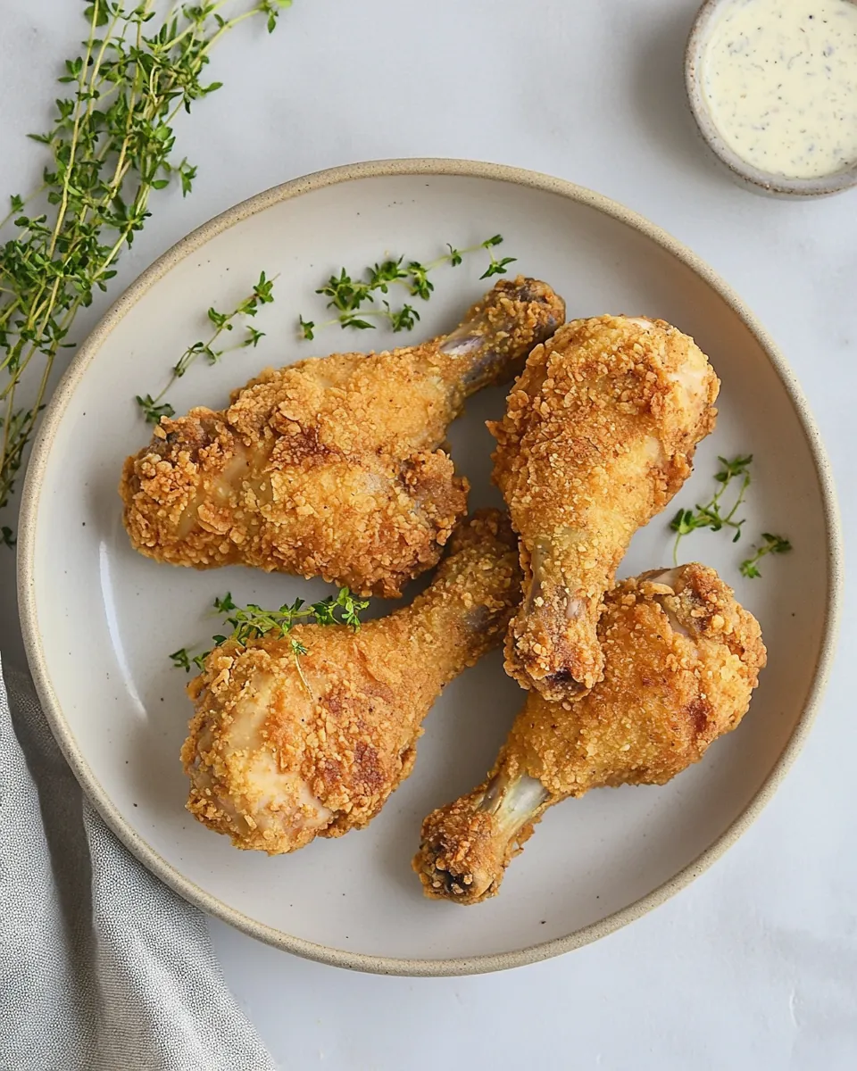 Breaded Chicken Drumsticks