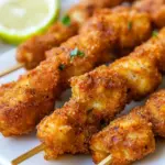 Breaded Chicken Skewers
