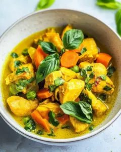 Lemongrass Chicken Green Curry