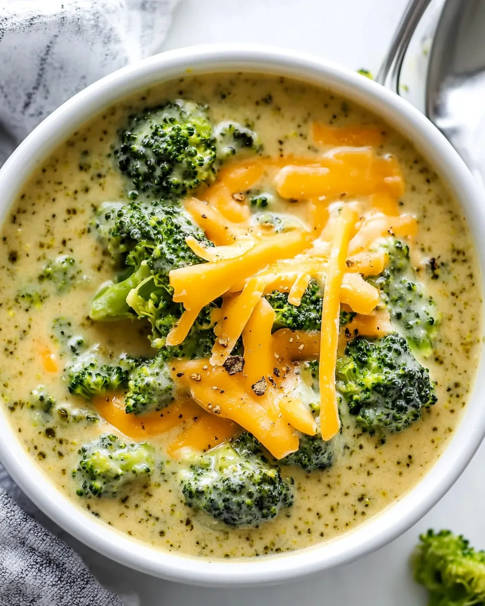 Broccoli Cheddar Soup