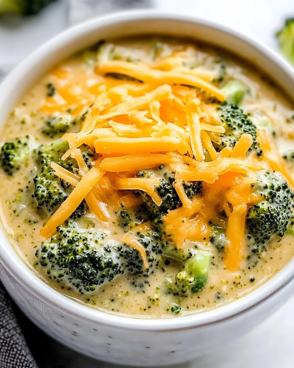 Broccoli Cheddar Soup