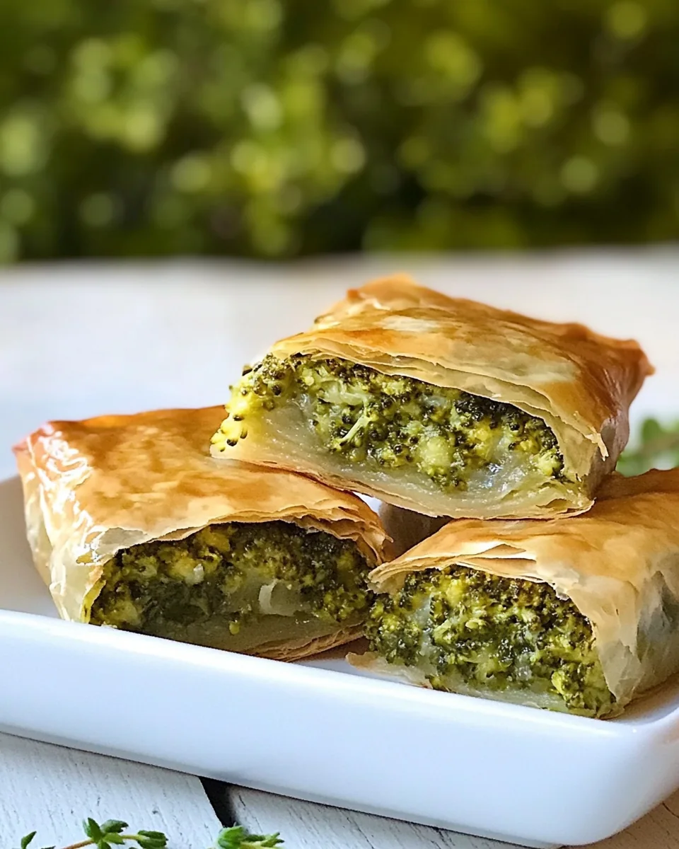 Broccoli Spanakopita