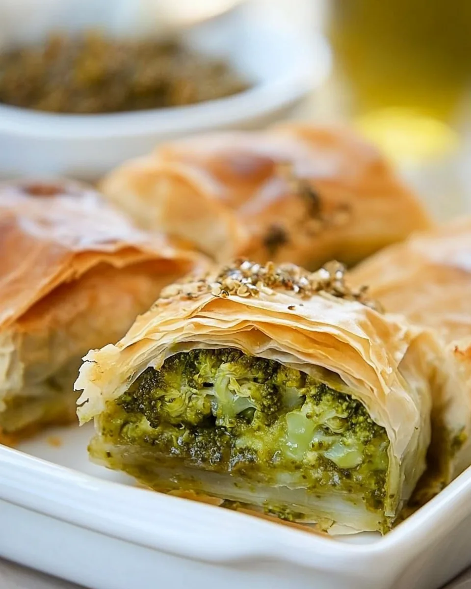 Broccoli Spanakopita