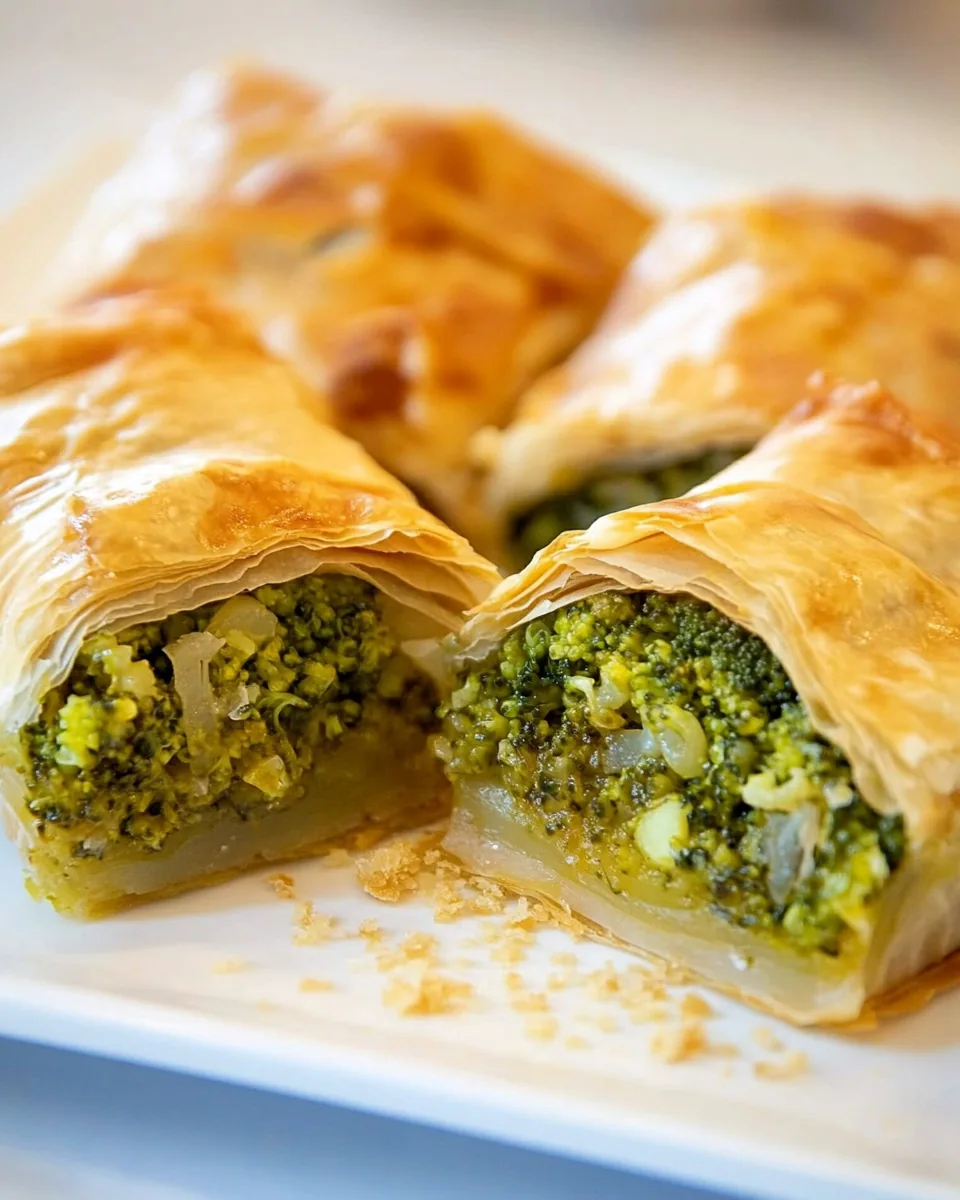 Broccoli Spanakopita