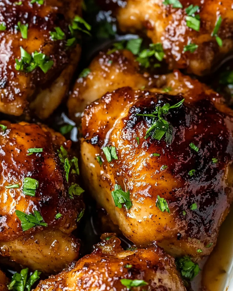 Brown Sugar Garlic Chicken