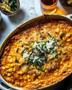 Buffalo Chicken Corn Dip
