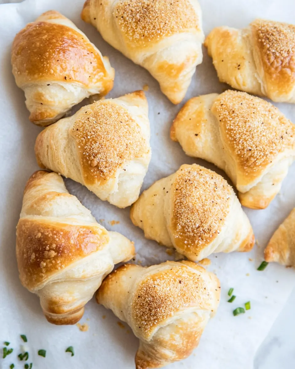 Buffalo Chicken Crescent Rolls