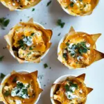 Buffalo Chicken Dip Cups