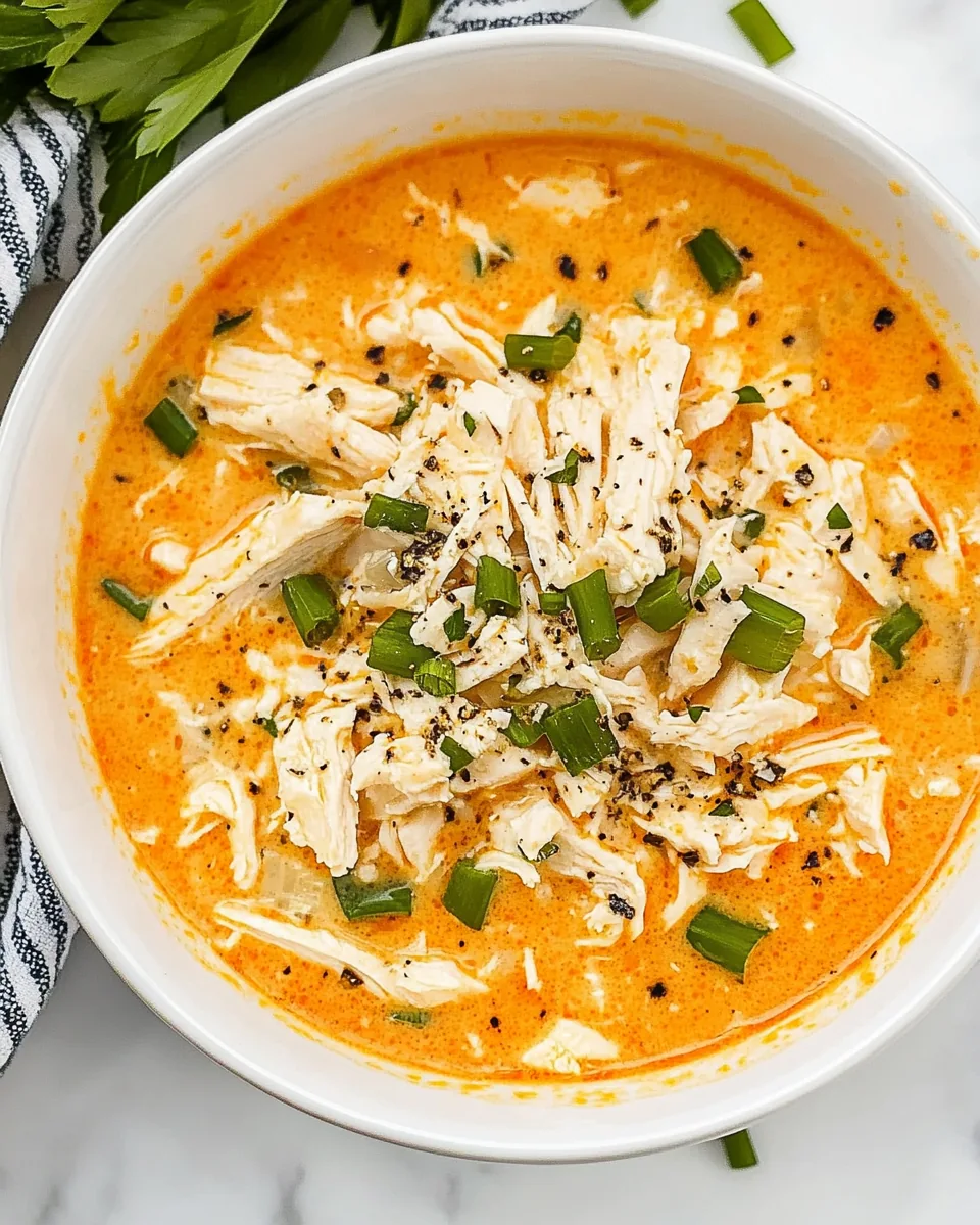 Buffalo Chicken Soup