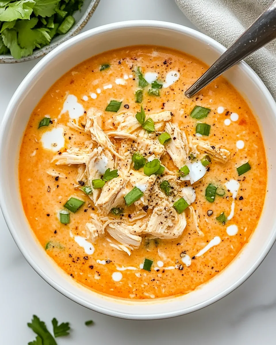 Buffalo Chicken Soup
